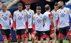 Almanya Milli Futbol Takımı antrenmanına yılan engeli