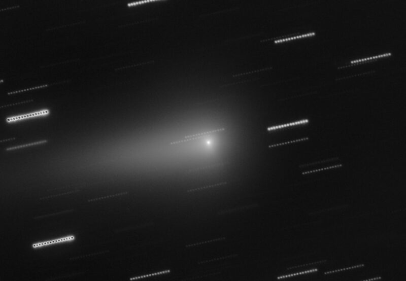 Billede af interstellar komet