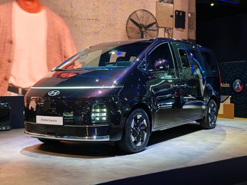 Bruxelles Motor Show 2026 Hyundai Staria Electric forfra