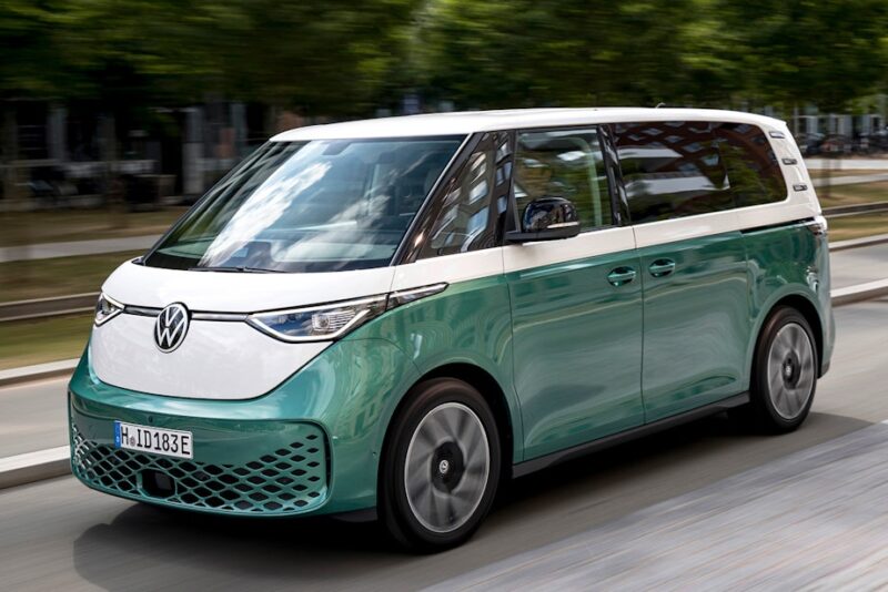 Volkswagen ID. Buzz elbil syv sæder