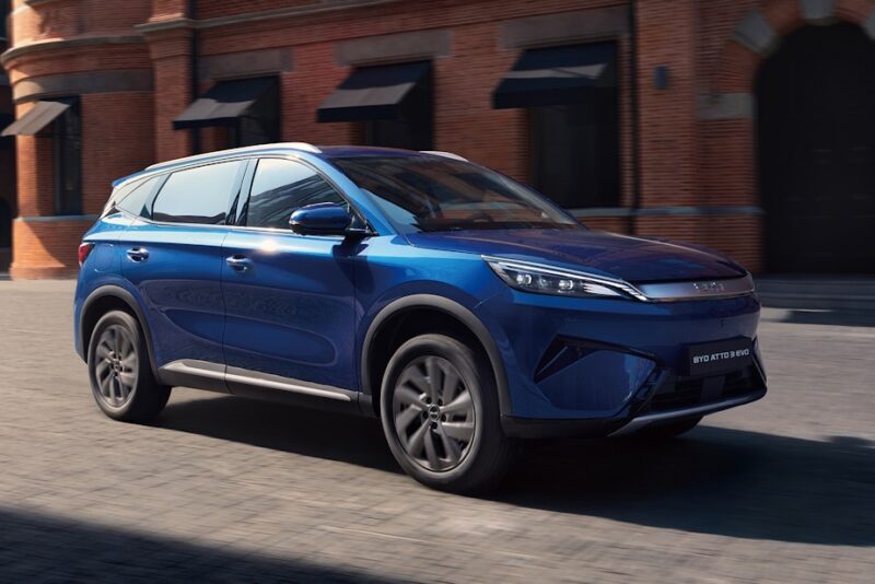BYD Atto 3 Evo test pris data