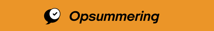 Opsummering