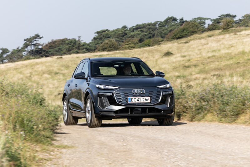 Audi q6 e-tron elbil SUV 2024 test