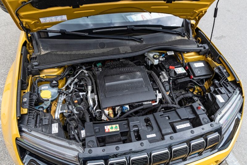 Brugttest Jeep Avenger elbil motor