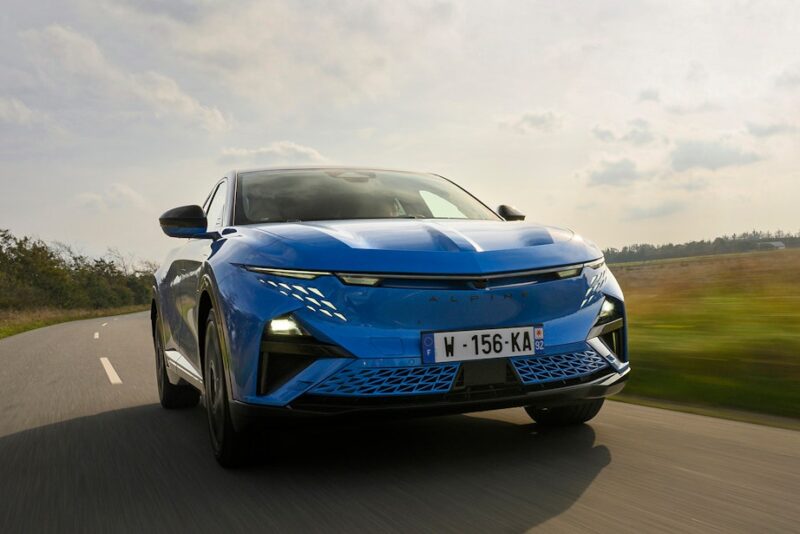 Alpine A390 pris test Elektrisk elbil SUV forfra