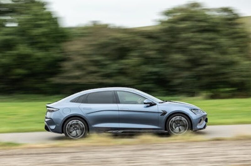 Byd seal elbil kinesisk billig elbil test