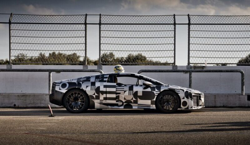 Audi Nuvolari sætter spøjs 'hastighedsrekord'