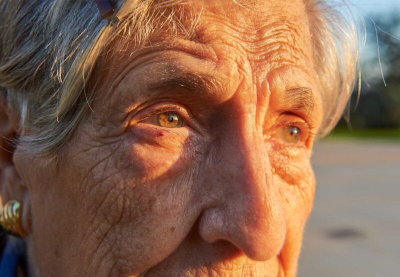 Ældre person.