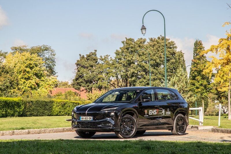 Hongqi EHS7 2025 test graphite sort