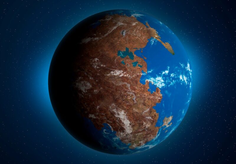 Illustration af Pangea