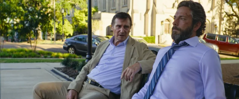 Liam Neeson og Zachary Levi kastes ud i livsfarlig mission: Første trailer til The Fix er landet