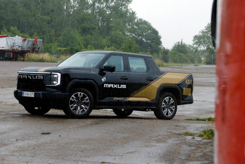 maxus eterron pickup elbil test