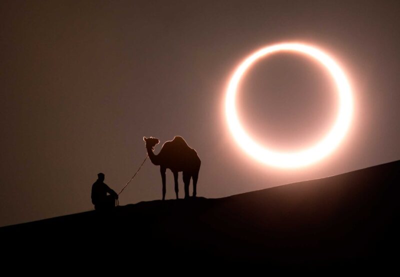 Ringformet solformørkelse i Abu Dhabi
