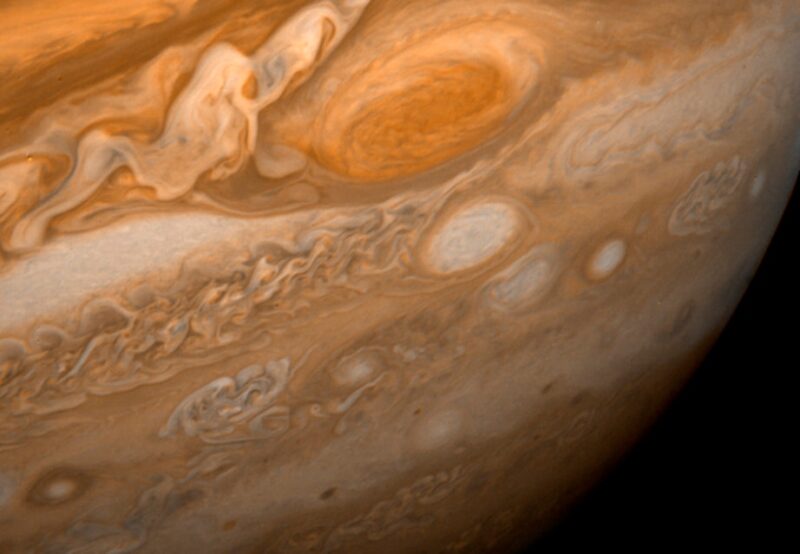 Billede af Jupiter fra Voyager 1