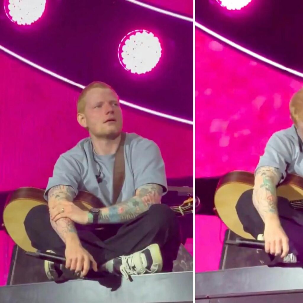 Ed Sheeran i sammenbrud.. – ONN.dk