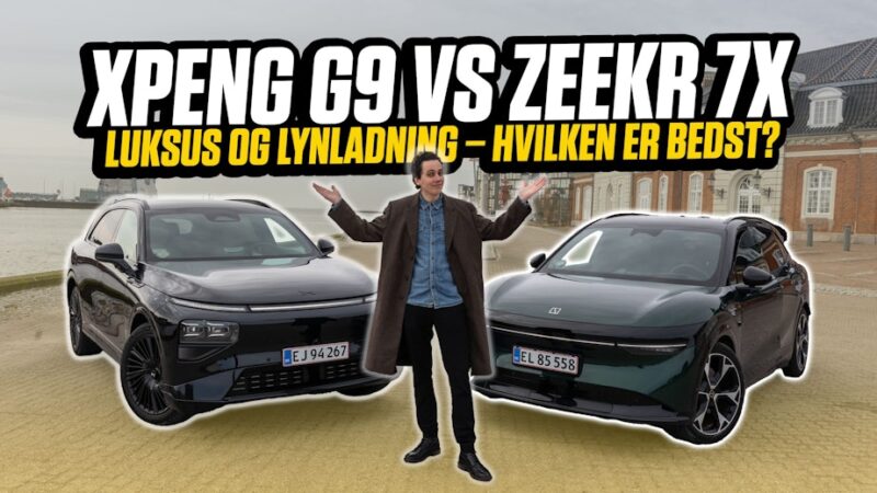 Xpeng Zeekr duel test anmeldelse